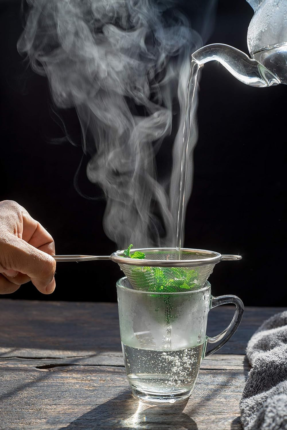 Peppermint Tea 1LB (16Oz), Cut & Sifted | STRONG & FRESH | Non-Irradiated, 200+ Cups, Peppermint Loose Leaf Herbal Tea (Mentha Piperita) | Mint Tea | Bulk 1 Lb. Large Resealable Bag TLBH