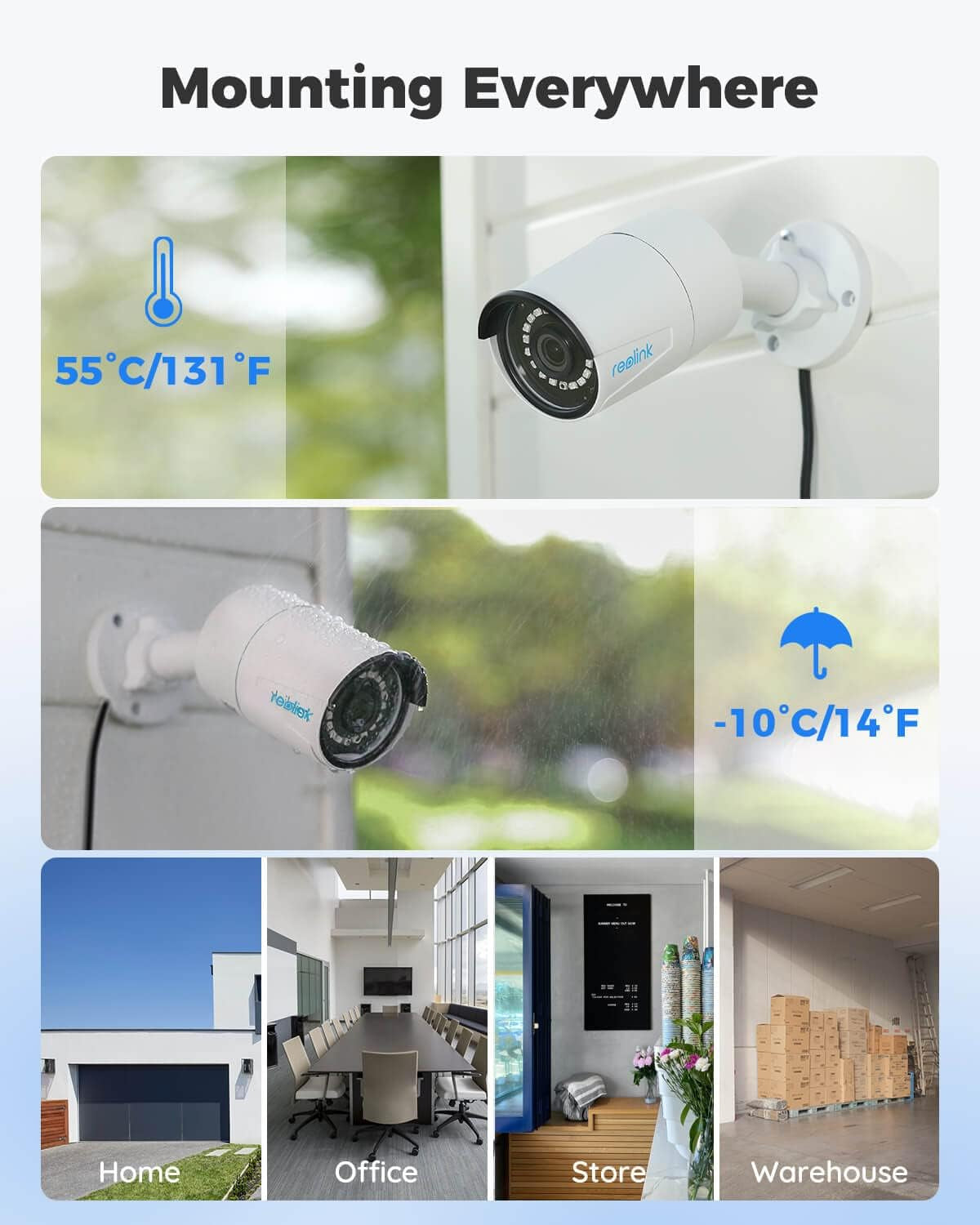 16CH 5MP Home Security Camera System, 8Pcs Wired Outdoor Poe IP Cameras with Person/Vehicle/Pet Detection, 8MP 16CH NVR with 4TB HDD for 24-7 Recording, RLK16-410B8-5MP TRUCK DRIVER