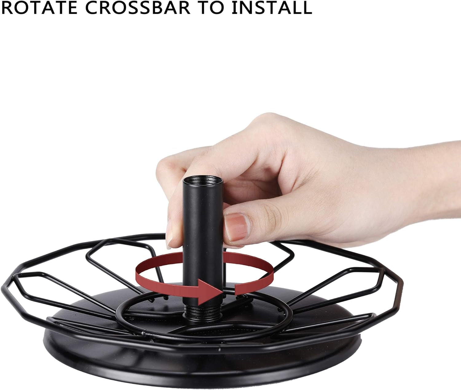 K Cup Holder Carousel 3 Tier for Keurig Pod Holder Metal DIY Install Small for K-Cup Storage Stand 21 K Pod Storage