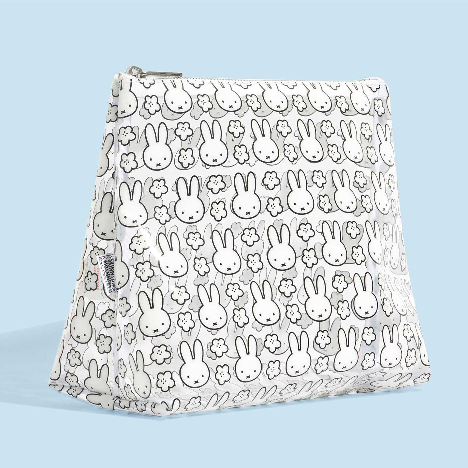 Washbag - Miffy Toiletry Bag, Clear Makeup Bag, Ideal for Cosmetics Travel Accessories, Toiletries Essentials Bag for Women, Teenage Girls UK