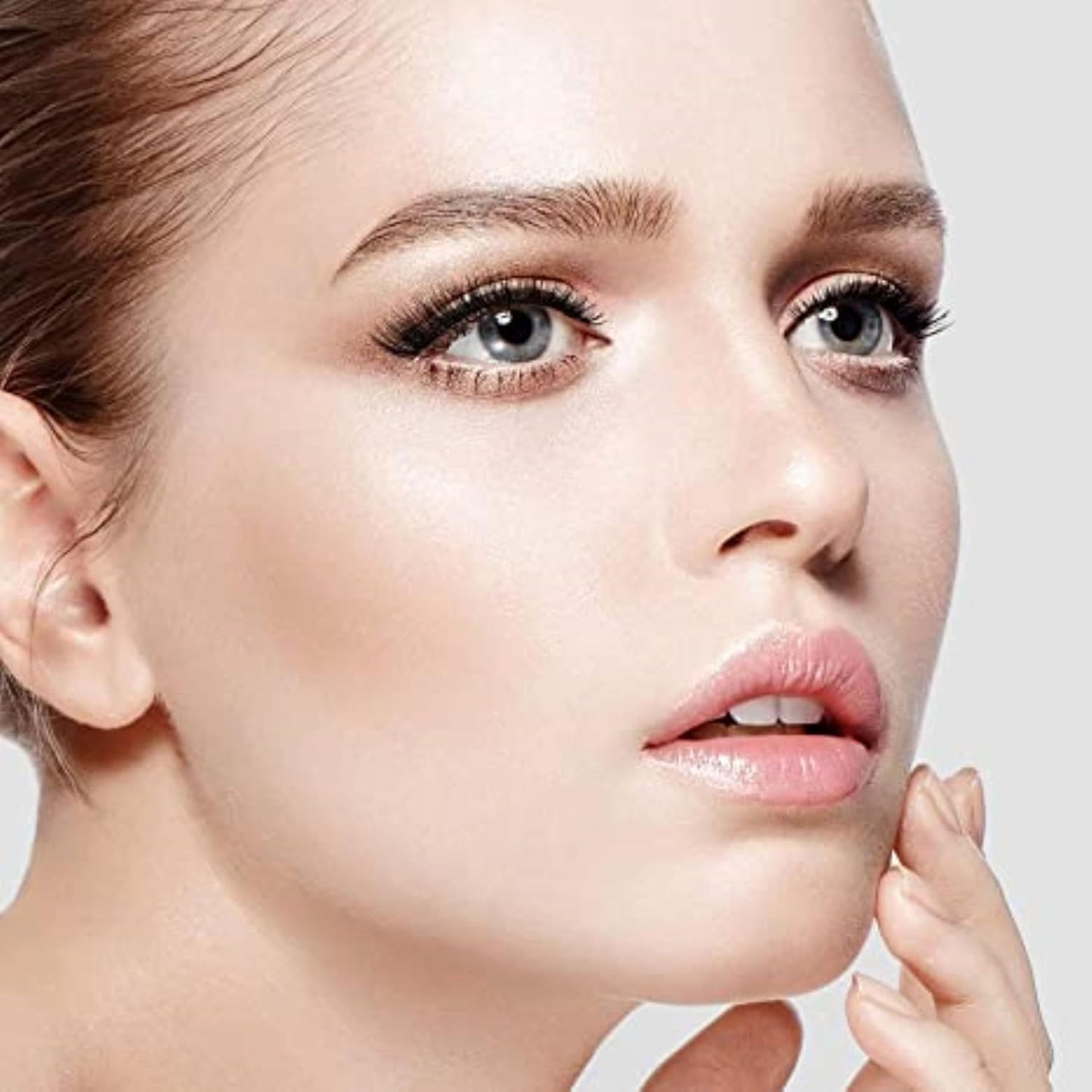 Looks so Natural, False Eyelashes, 'Shy', 12 Mm, Includes 5 Pairs of Lashes, Contact Lens Friendly, Easy to Apply, Reusable Strip Lashes, Glue On