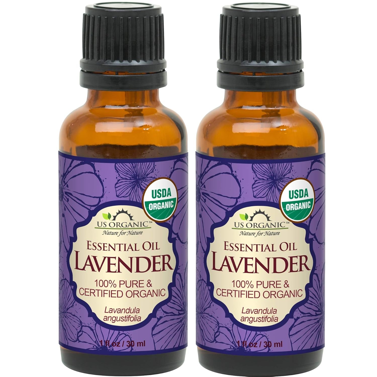 100% Pure Peppermint Essential Oil - USDA Certified Organic - 10 Ml Pack of 2 - W/Improved Caps and Droppers (More Size Variations Available) TLBH