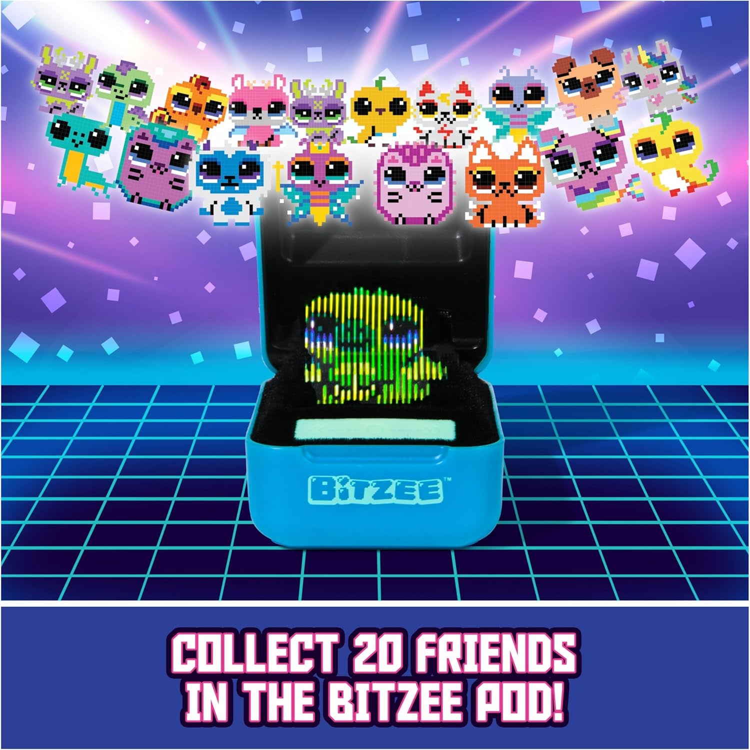 , Magicals with 20 Interactive Characters Inside, Reacts to Touch, Digital Pet Kids Toys for Ages 5 and Up ZOUSA