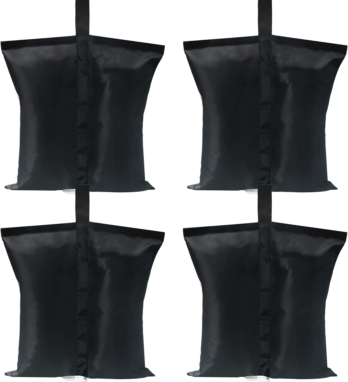 Canopy Weights 120 LBS Gazebo Tent Sand Bags,4Pcs-Pack (Black)
