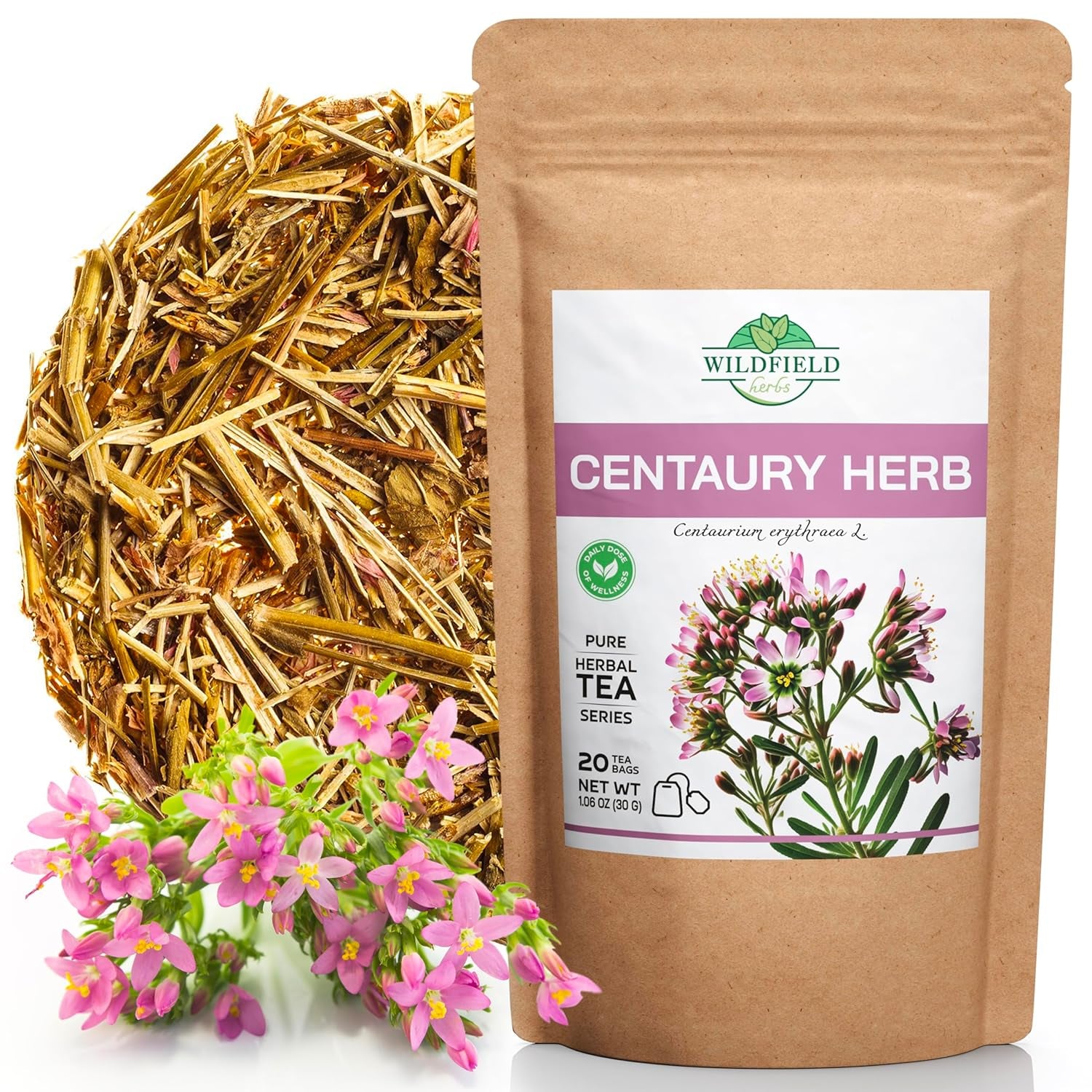 100 Bags Ginger Tea Bags Ginger Root Tea Dry Dried Herb (Zingiber Officinale) - 100 Count 1.5G Tea Bags Ginger Raíz De Jengibre TLBH