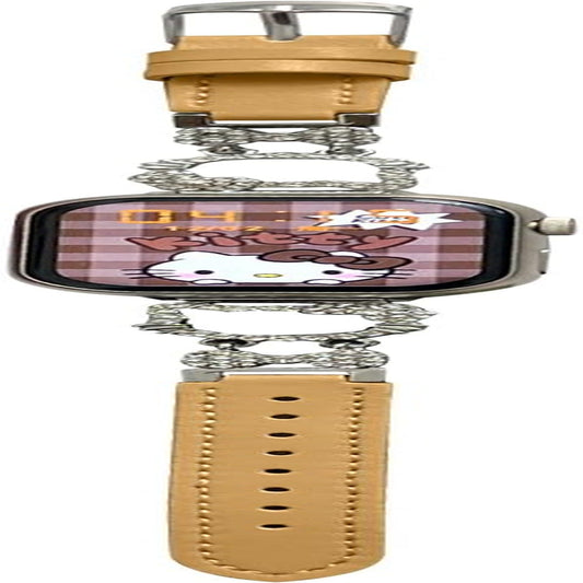 Bling Cute Watch Band Compatible with Apple Watch Bands for Women 38/40/41/42/44/45/46/49Mm Cartoon Leather Strap for Iwatch Series 10/9/8/7/6/5/4/3/2/1/Se/Ultra 2