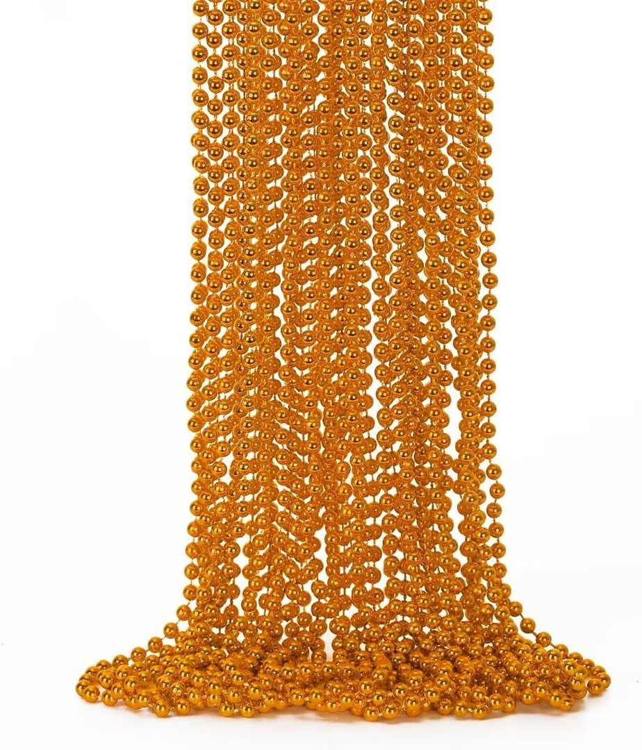 12PCS St Patricks Day Necklace, St Patricks Day Beads Necklace Accessory Set, Mardi Gras St Patricks Costumes Necklaces, Festive Accessories for Mardi Gras St. Patricks Parade Throws Decorations