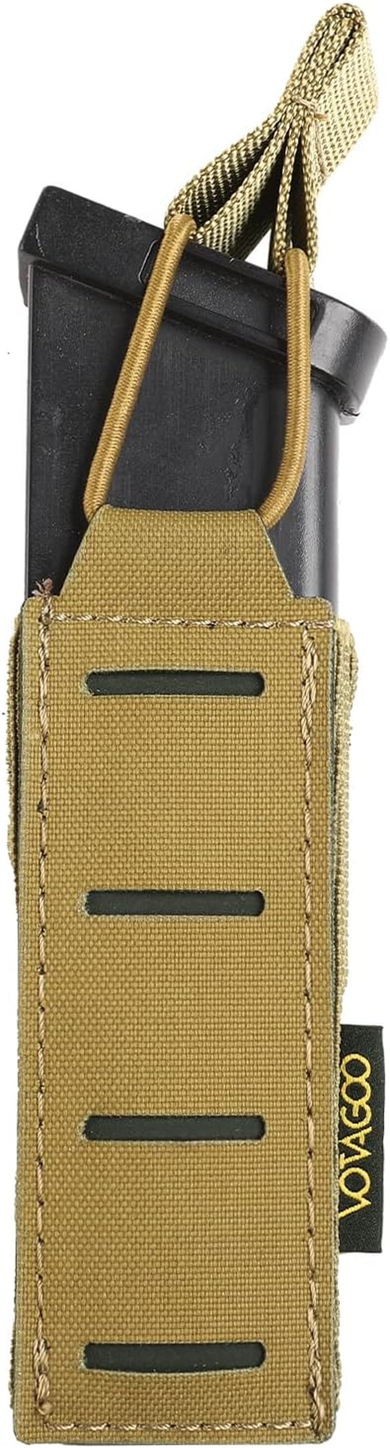 Pistol Molle Mag Pouch Single Double Triple 9Mm Tactical Magazine Holder for 40 Calibers Glock 1911 DD21