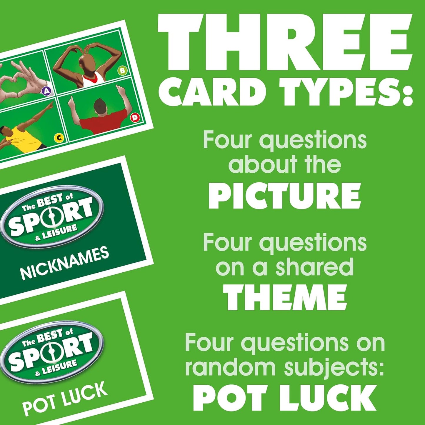 LOGO Best of Sport and Leisure Board Game, Board Game for Sports Fans, Family Games for Adults and the Whole Family, Suitable from 12 Years+, Multicoloured, T73294 UKUK