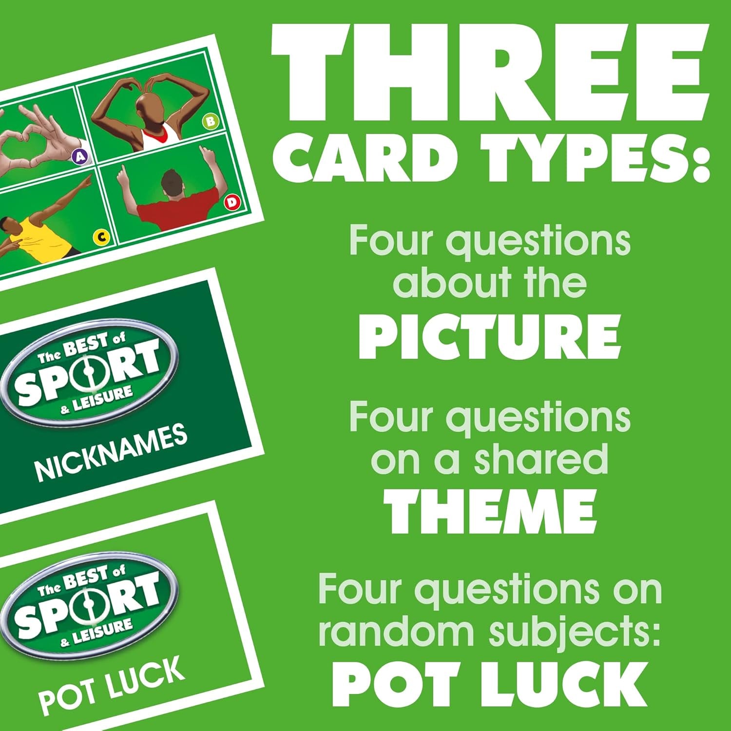 LOGO Best of Sport and Leisure Board Game, Board Game for Sports Fans, Family Games for Adults and the Whole Family, Suitable from 12 Years+, Multicoloured, T73294 UKUK