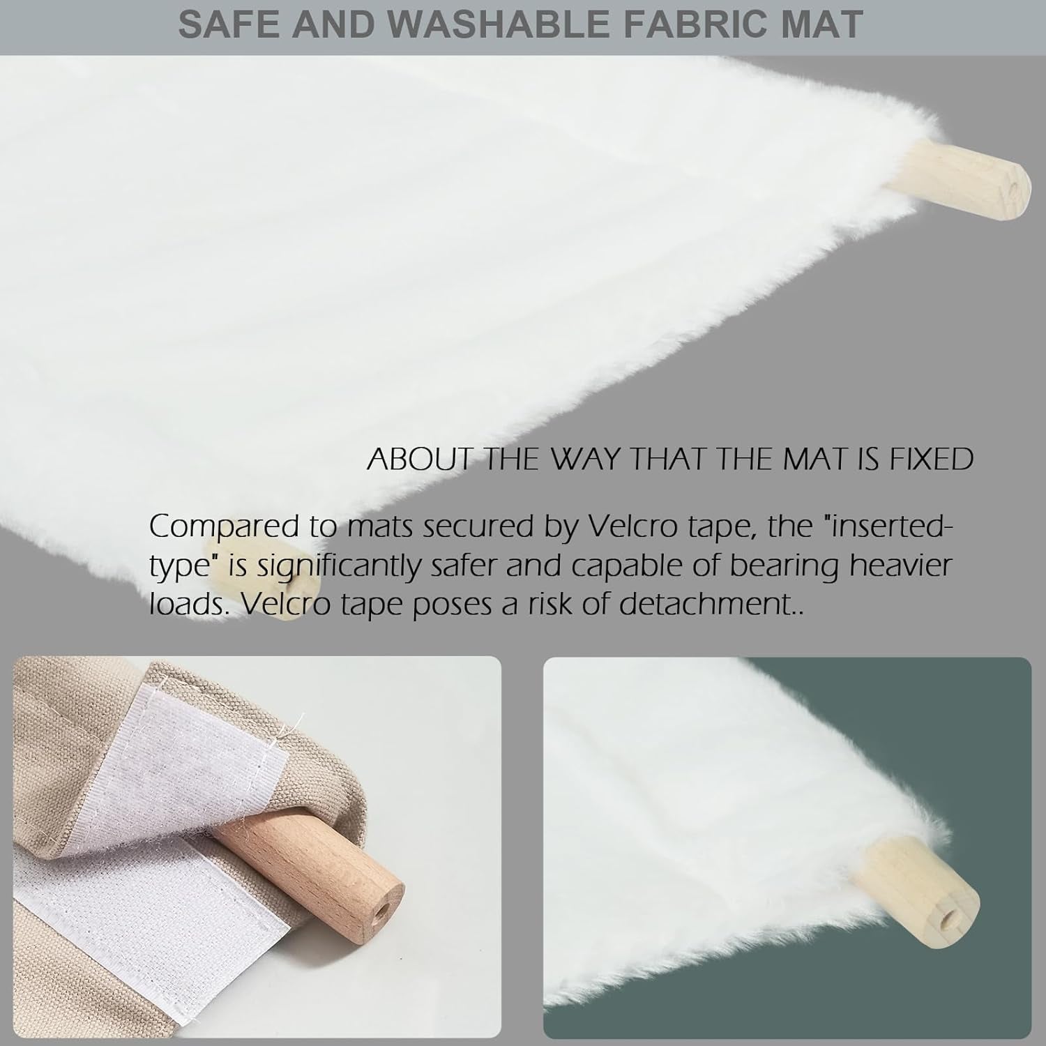 Cat Window Perch, Wooden Window Perch for Cats Inside, 2 In1 Cat Hammock for Window, Versatile Cat Window Bed, Multi Installation Place Window Cat Bed for Windowsill Bedside Drawer and Cabinet