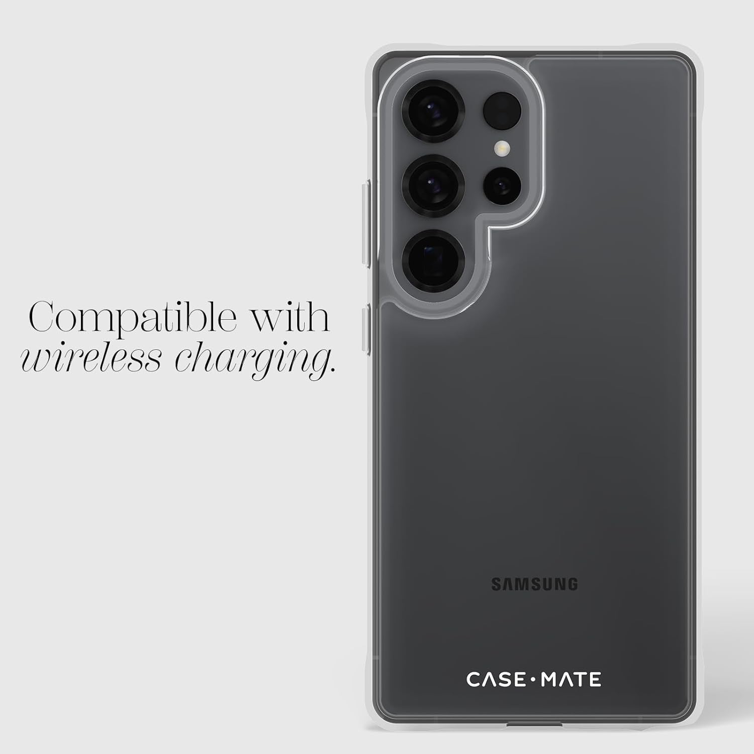 Tough Samsung Galaxy S25 Ultra Case [Wireless Charging] Rugged Phone Case with 12Ft Drop Protection - Anti-Yellowing Heavy Duty Protective Case for Samsung Galaxy S25 Ultra 6.9" - Clear