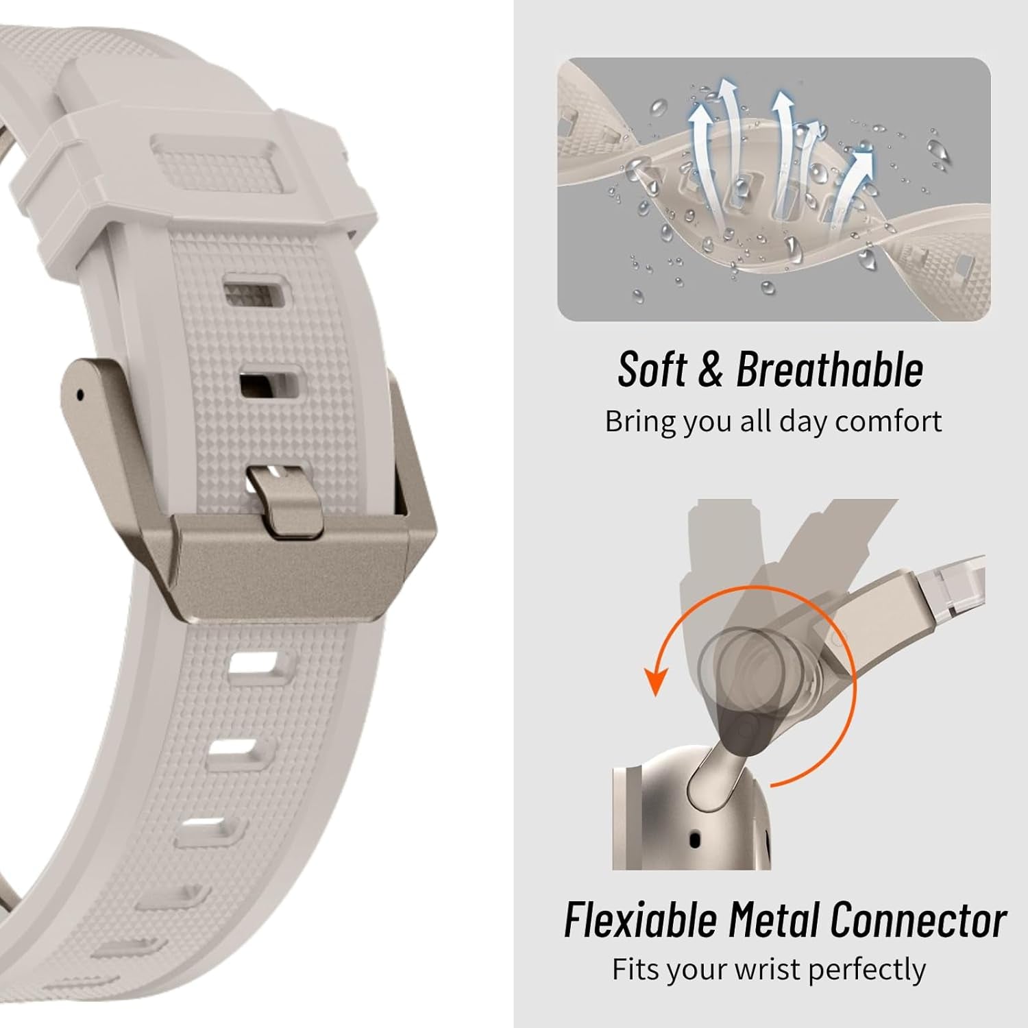 Band for Apple Watch Ultra/Ultra 2 Band 49Mm, Men Silicone Rubber Strap for Iwatch Series 10 46Mm, 9/8/7 45Mm, 6/5/4/SE 44Mm, 3/2/1 42Mm Rugged TPU Wristband