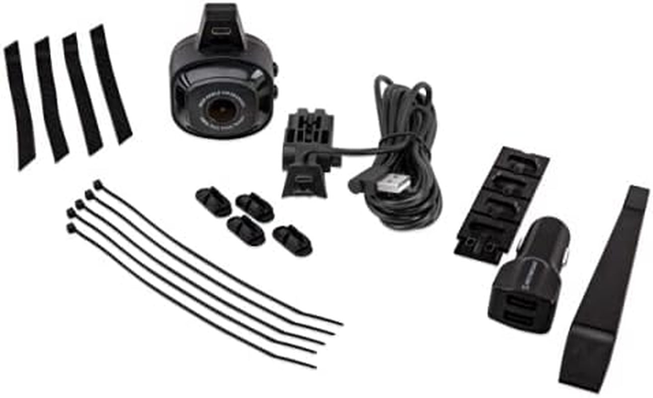 NEXC1 Full HD 1080P Smart Phone Enabled Dash Cam Powered by Nexar with 32GB Micro-Sd Memory Card - Wifi & Bluetooth - Car Security Camera System with Stickgrip Suction Cup for Secure Mounting TRUCK DRIVER