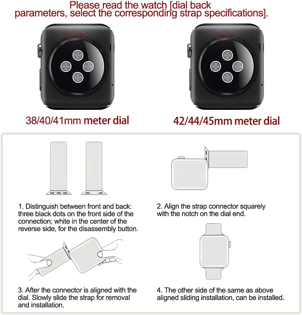 Sport Band Compatible with Apple Watch 38Mm 40Mm 41Mm 42Mm 44Mm 45Mm 49Mm Waterproof Silicone Strap Suitable for Men and Women Multi Color Available