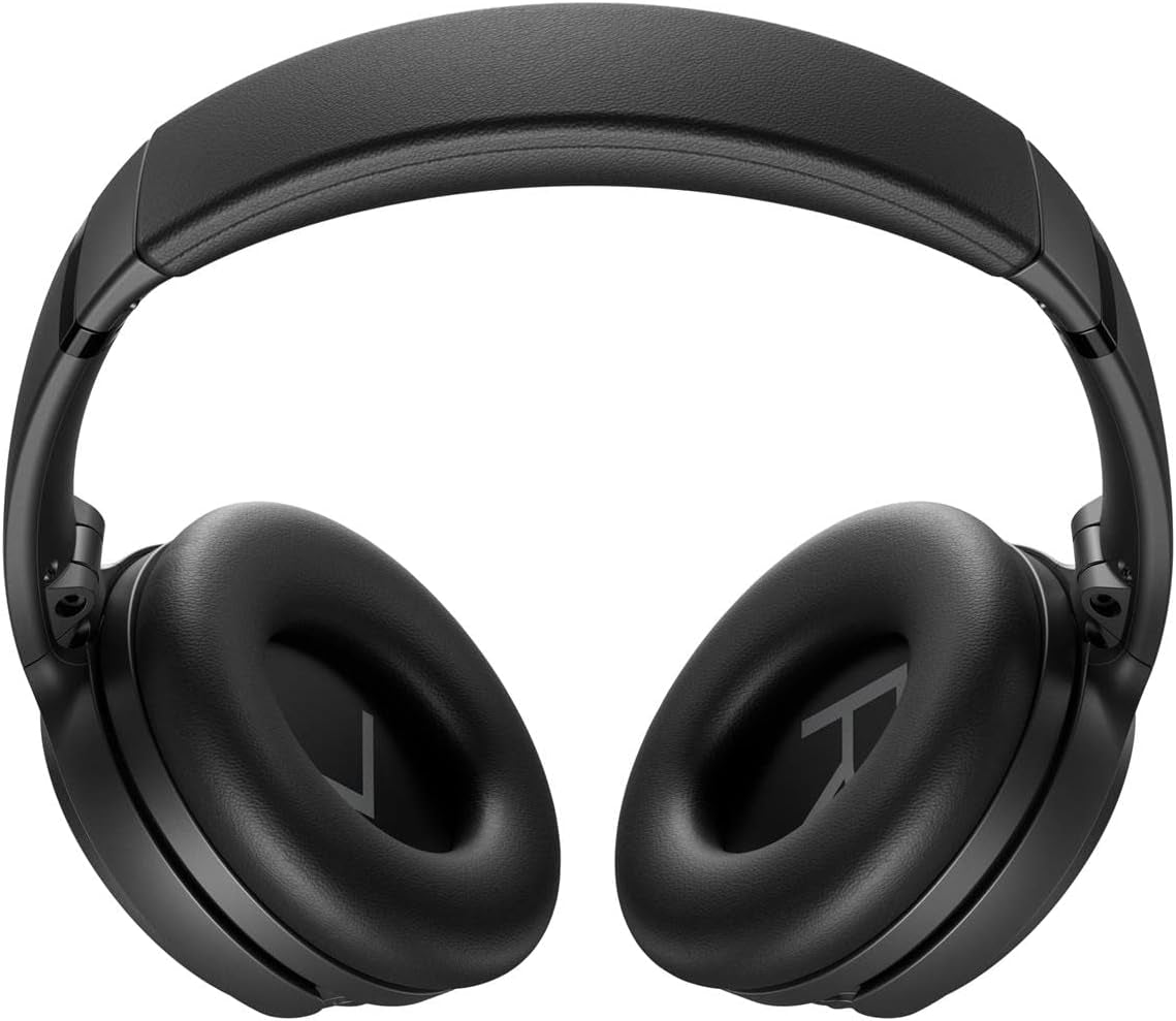 Quietcomfort 45 Wireless Bluetooth Noise Cancelling Headphones, Over-Ear Headphones with Microphone, Personalized Noise Cancellation and Sound, Triple Black