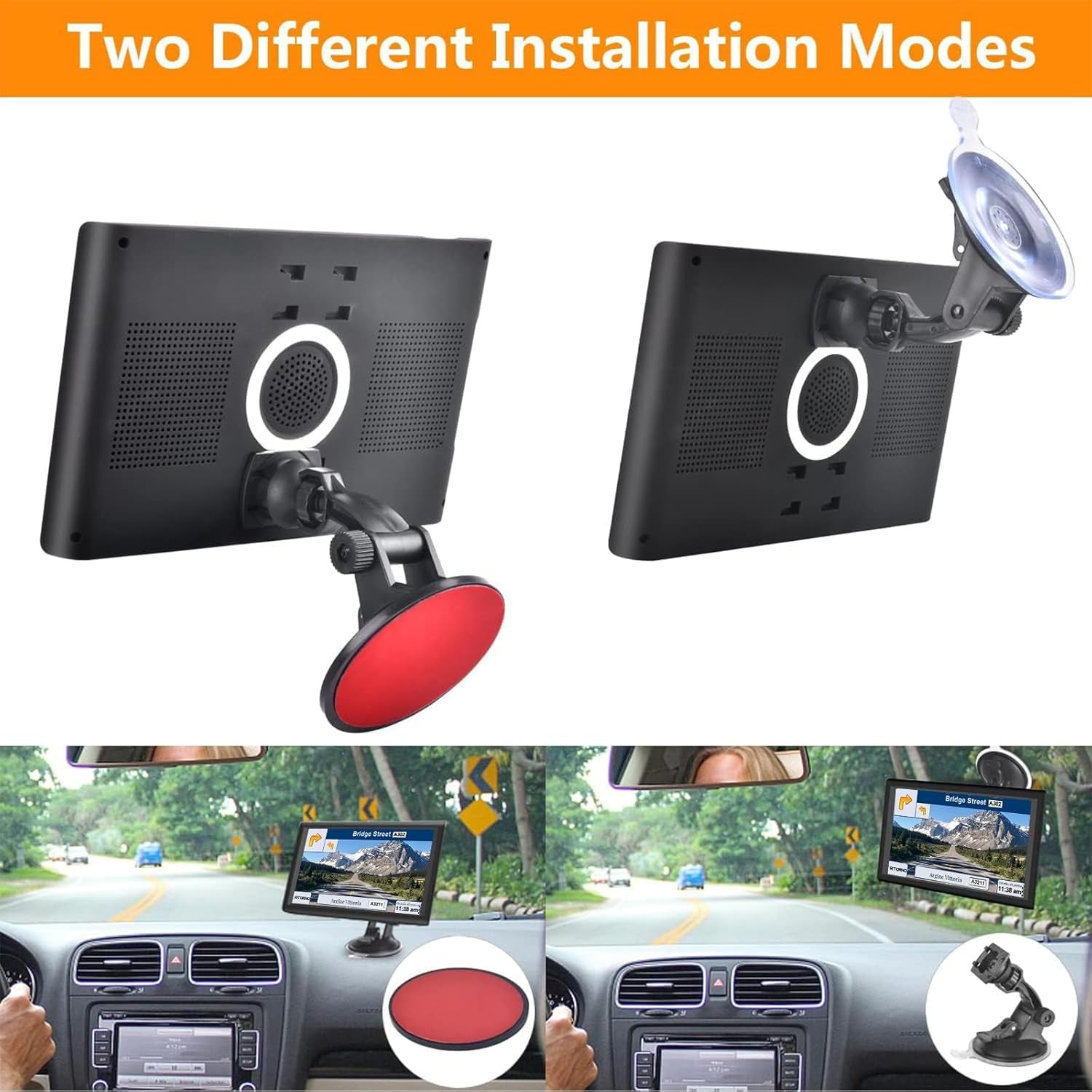 Car GPS Navigation Truck RV, GPS Navigator with 9 Inch, 2025 Maps (Free Lifetime Updates), Truck GPS Commercial Drivers, Semi Trucker GPS Navigation System, Custom Truck Routing TRUCK DRIVER