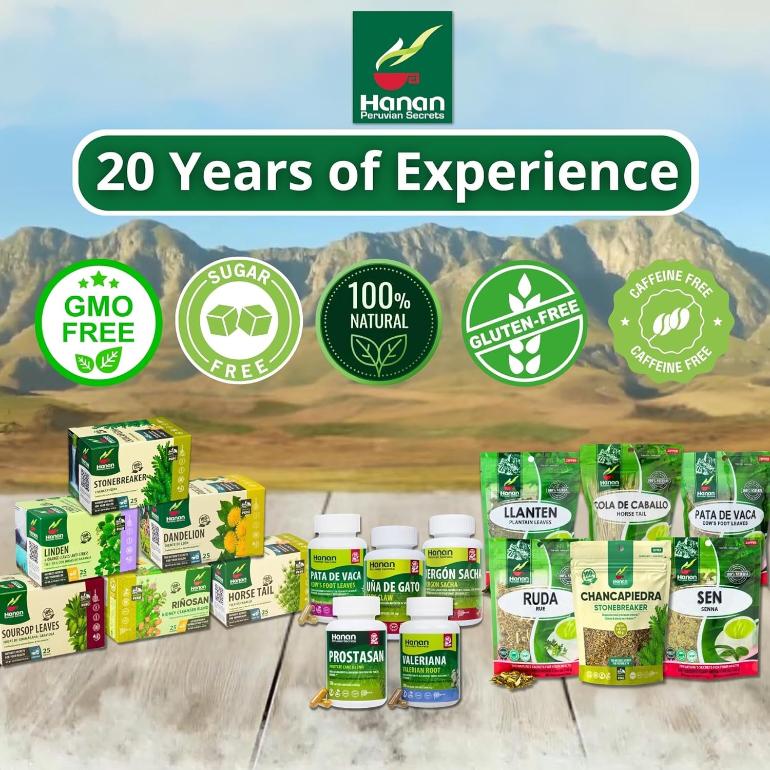 Chamomile Tea 25 Herbal Teabags of Te De Manzanilla Natural Dried Camomile Tea from Peru by TLBH