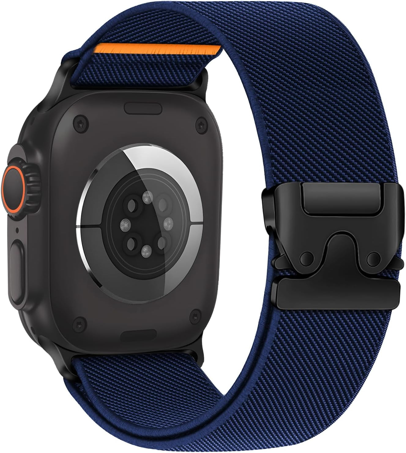 Nylon Stretchy Solo Loop Band for Apple Watch Bands for Women Men 42Mm 46Mm 40Mm 44Mm 41Mm 45Mm 38Mm 49Mm,Parachute Buckle Elastic Sport Strap Wristband for Iwatch Series 10 9 8 7 6 5 4 3 Se/Ultra 2