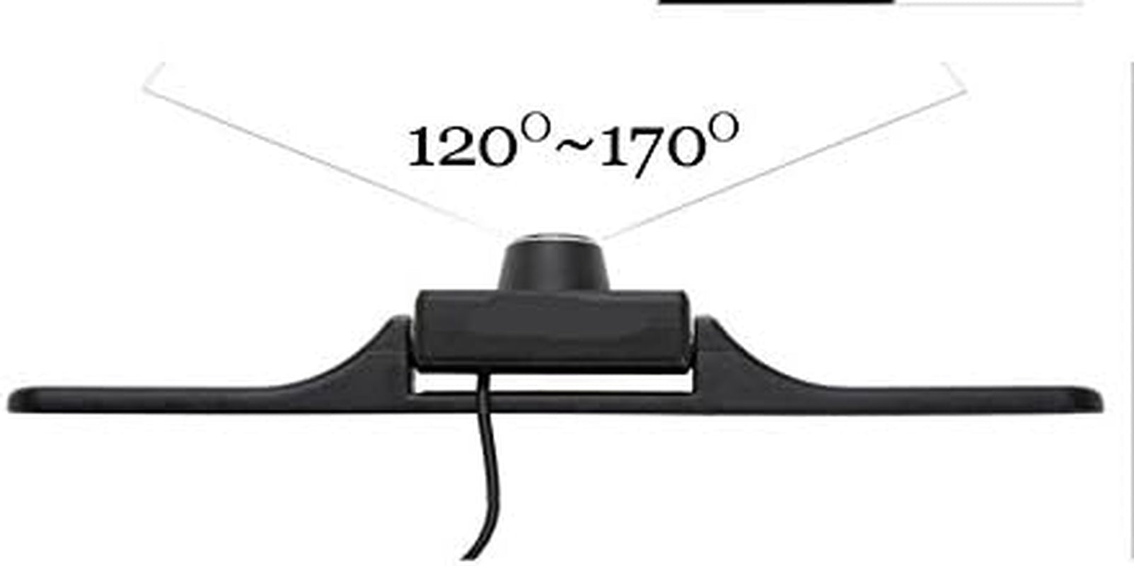 Car Backup Camera Car Rear View Camera,License Plate Reverse Backup Camera Waterproof High Definition 170°Wide Viewing Angle with 7 Infrared Night Vision LED TRUCK DRIVER