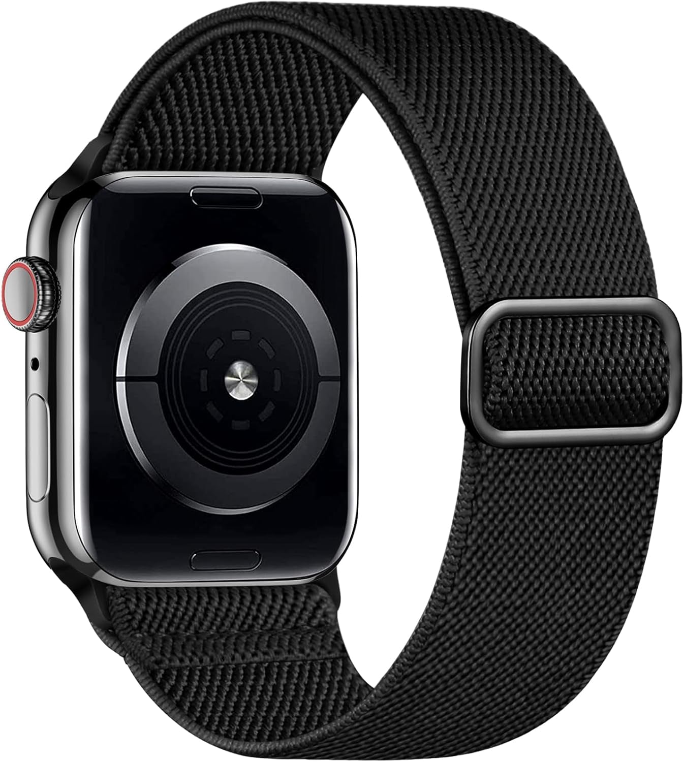 Stretchy Solo Loop Compatible with Apple Watch Band 44Mm 40Mm 41Mm 45Mm 38Mm 49Mm 42Mm for Women Men, Soft Nylon Elastic Braided Sport Strap for Iwatch Series 9 8 7 6 5 4 3 2 1 SE Ultra 2 Ultra