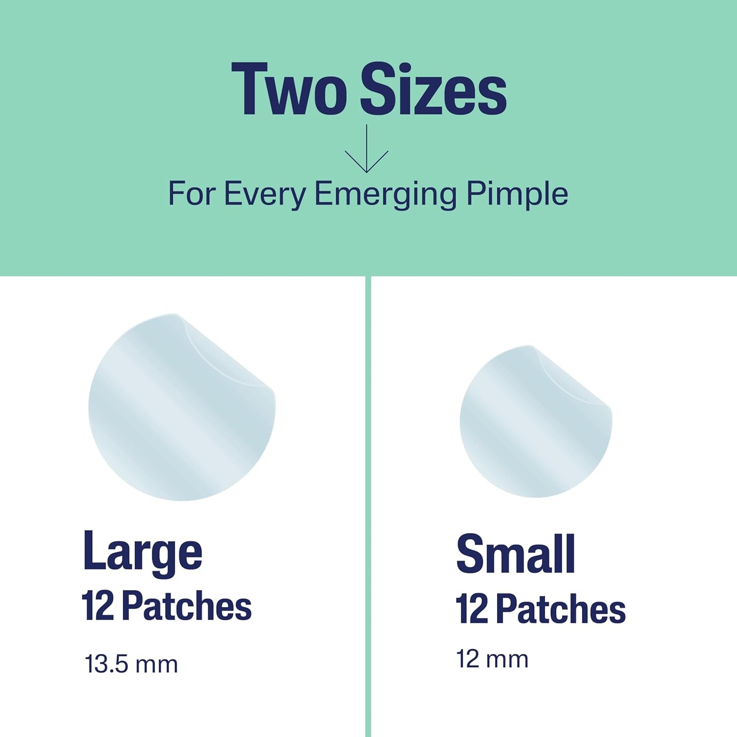 Acne Patches, Pimple Patches for Sensitive Skin, Formulated with Salicylic Acid, CICA, and Heartleaf Extract for Emerging Pimples, Visible Results in 6 Hours, 24 Count