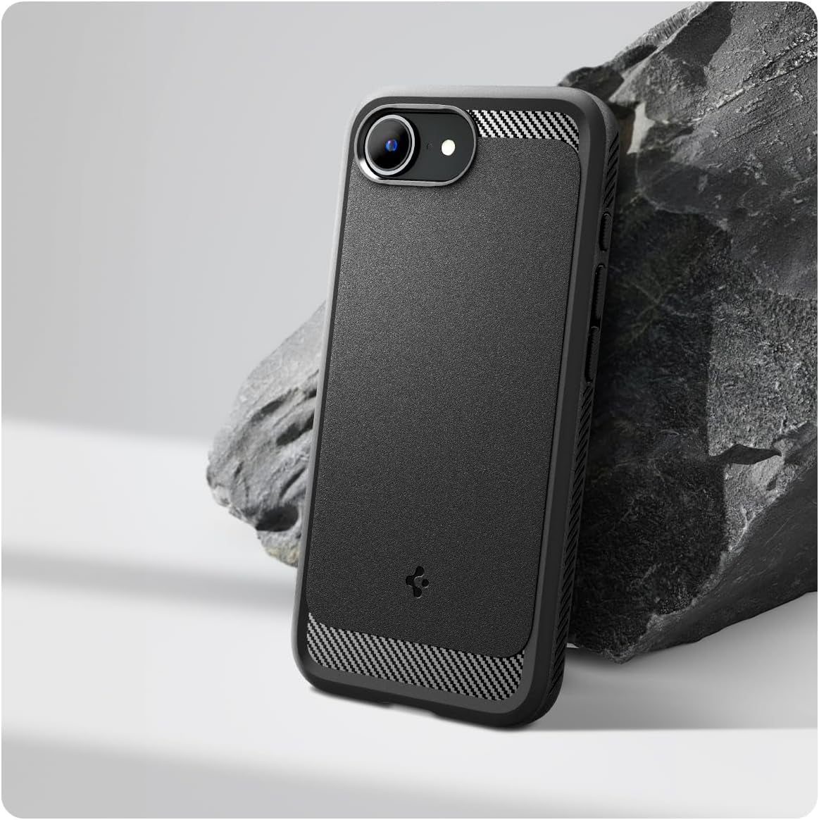 for Iphone 16E Case, Rugged Armor Magfit [Compatible with Magsafe Accessories] [Military-Grade Protection] - Matte Black TRUCK DRIVER