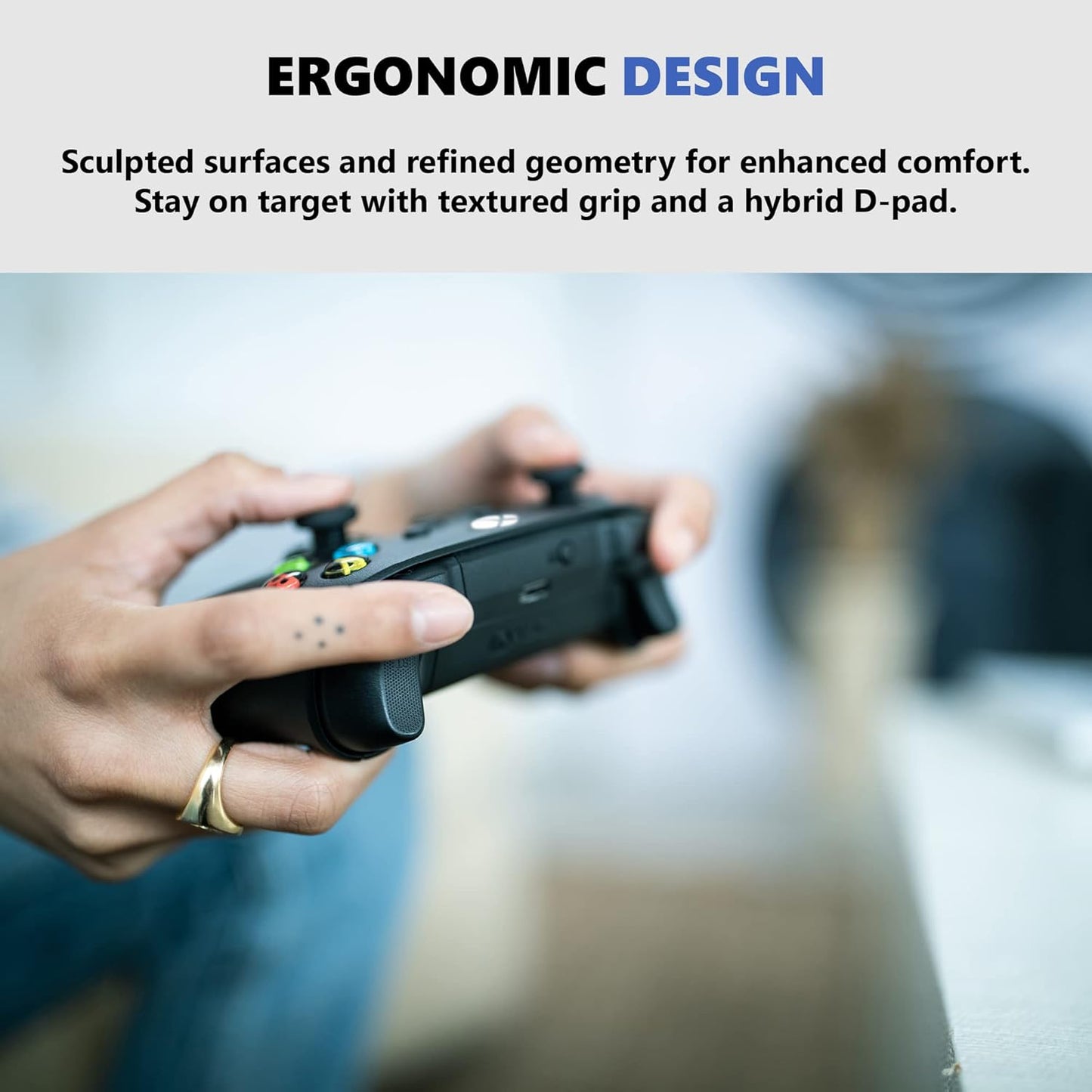 Wireless Controller Shock Blue - Wireless - Bluetooth - USB Series X, Series S, One, PC, Android, Ios, Tablet - Shock Blue