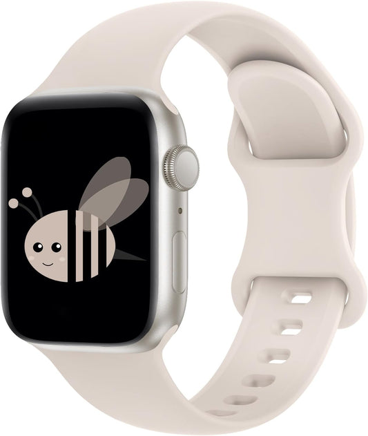 Sprot Bands Compatible with Apple Watch 38Mm 40Mm 41Mm 42Mm 44Mm 45Mm 49Mm, Soft Replacement Silicone Sport Strap Wristbands for Iwatch Series Utral 8/7/6/5/4/3/2/1 SE Women Men