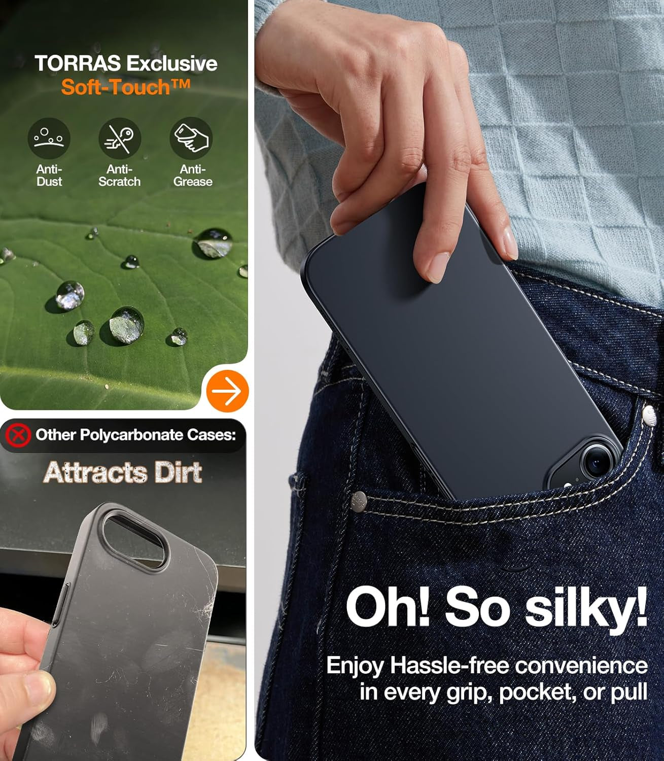 Magnetic Slim Fit for Iphone 16E Case 2025, Ultra-Thin 16E Case Compatible with Magsafe, Lightweight Matte Anti-Scratch Hard PC Cover Phone Case for Iphone 16E 6.1'' Originfit, Black