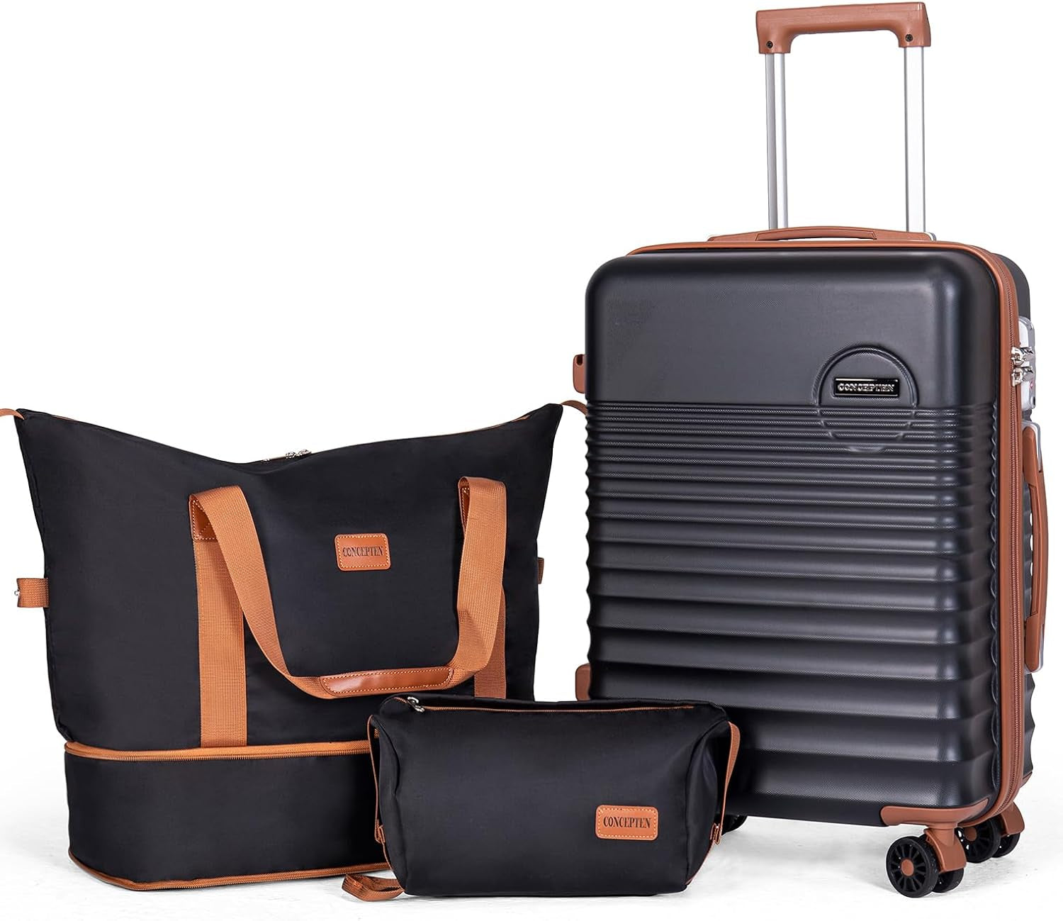 Luggage Sets 5 Piece, Suitcases with Wheels, Hardshell Suitcase Set, ABS Carry on Luggage Set with TSA Lock, Travel Luggage