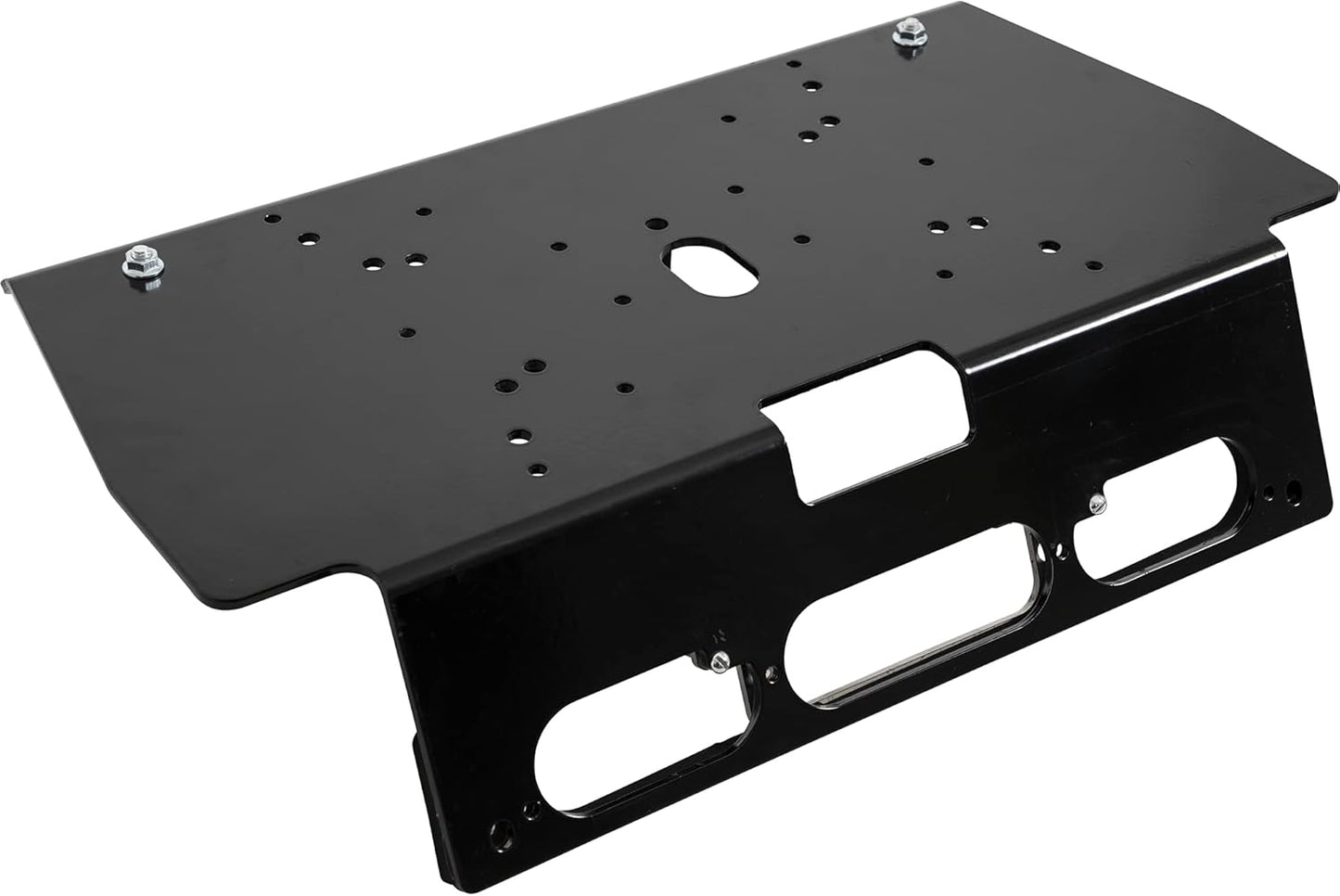 8895553 Fleet Series Black Steel Light Bar Mount for Ford F-150 (2015+) and F-250/F-550 (2017+), Made in the USA, Mounting Bracket for Light Bar, Ford Truck Accessories