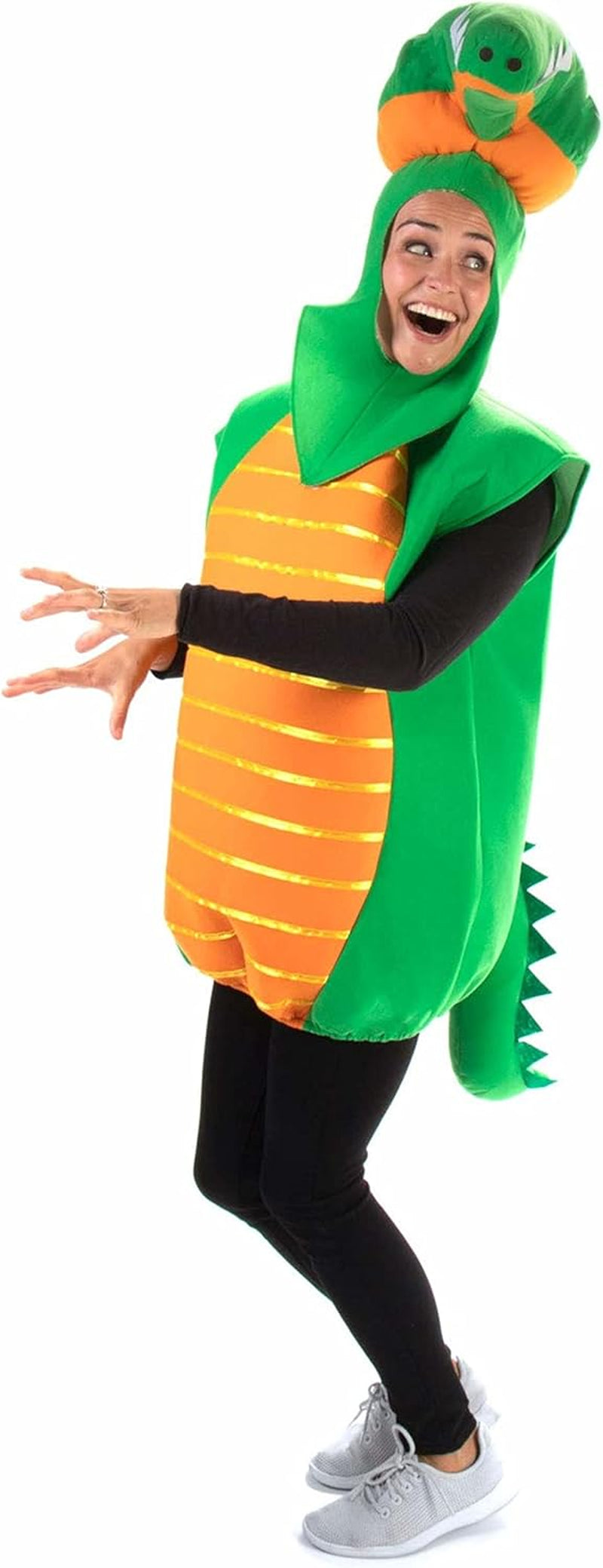 Crikey Crocodile Halloween Costume - Funny Adult One-Size Unisex Animal Suit