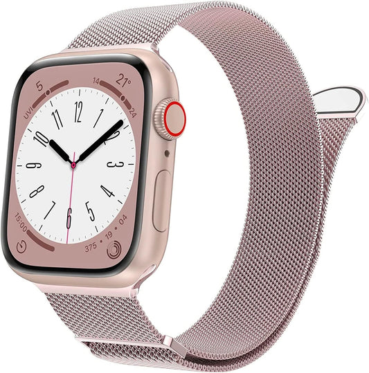 Compatible with Apple Watch Band, Milanese Loop for Apple Watch Band 38Mm 40Mm 41Mm 42Mm 44Mm 45Mm 49Mm, Compatible Apple Watch Series 9, Ultra 2, SE, Ultra, 8 7 6 5 4 3 2 1