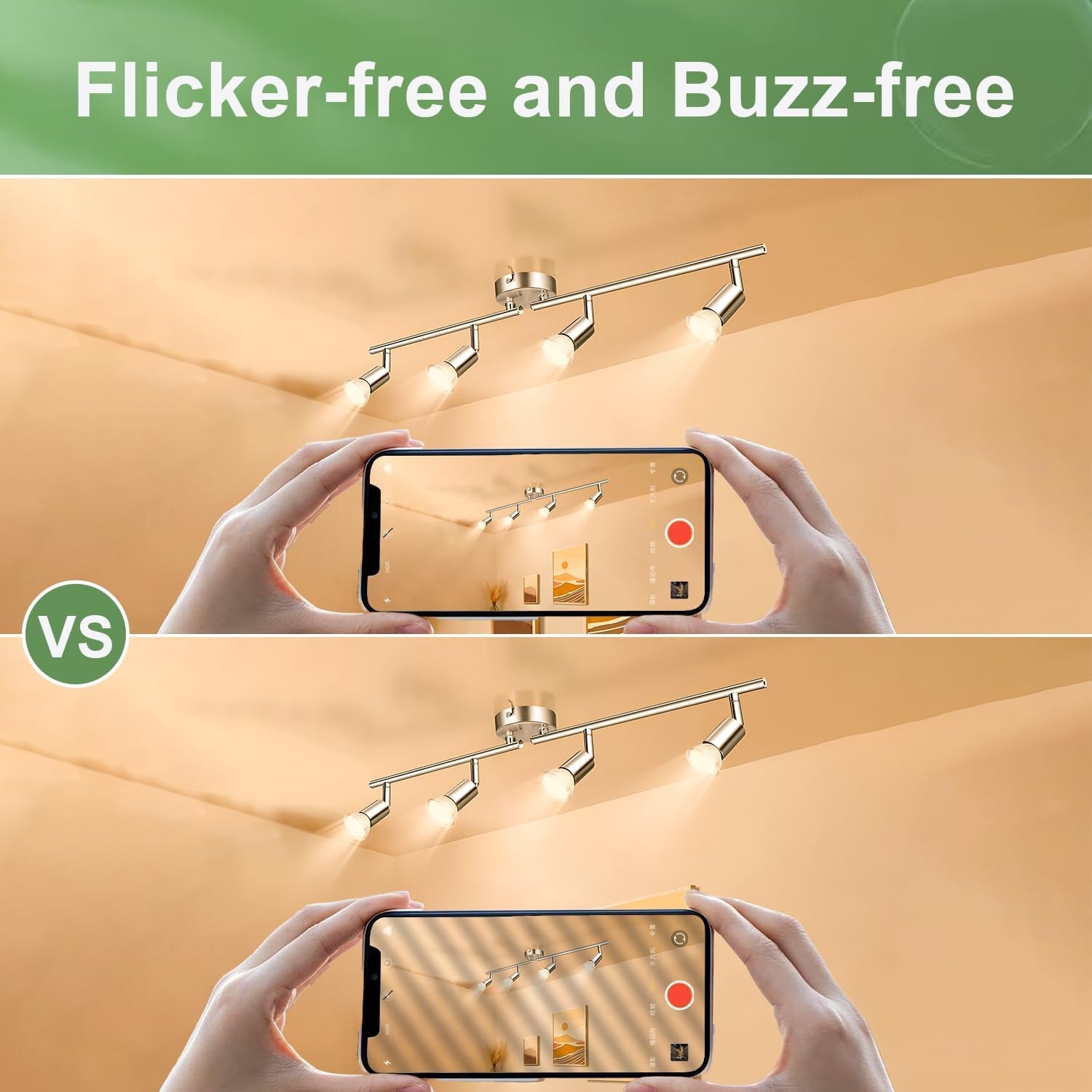 GU10 Halogen Light Bulbs, MR16 120V 50W with GU10 Base for Track Light Bulbs and Range Hood Light Bulbs, GU10+C Candle Warmer Lamp with Dimmable, 2700K Warm White, 6000+Hours Long-Lastin Pack of 6