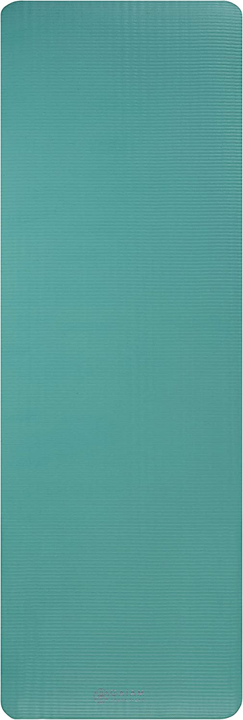 Essentials Thick Yoga Mat Fitness & Exercise Mat with Easy-Cinch Yoga Mat Carrier Strap, 72"L X 24"W X 2/5 Inch Thick