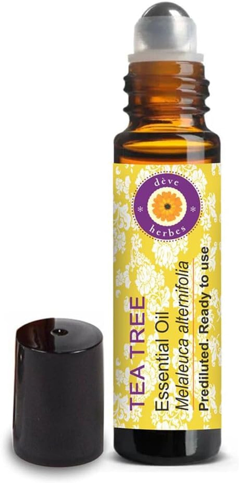 Lavender Essential Oil (Lavandula Angustifolia) Pre Diluted Ready to Use Roll-On Blend for Aromatherapy and Topical Skin Application for Kids and Adults 10Ml (0.33 Oz) TLBH