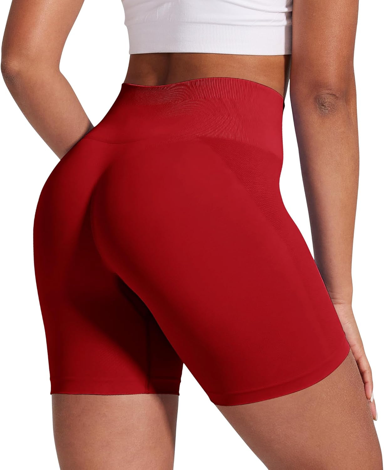 Biker Shorts Women - 8"/5"/3" High Waisted Tummy Control Workout Gym Spandex Booty Yoga Volleyball Shorts