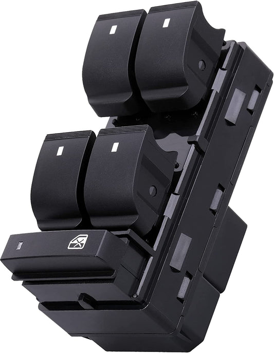 Driver Side Power Master Window Switch, Compatible with Chevy Silverado/Chevrolet Traverse/Hhr/2007-2013 GMC Sierra/Yukon/Buick Enclave Replace OE 20945129 25789692