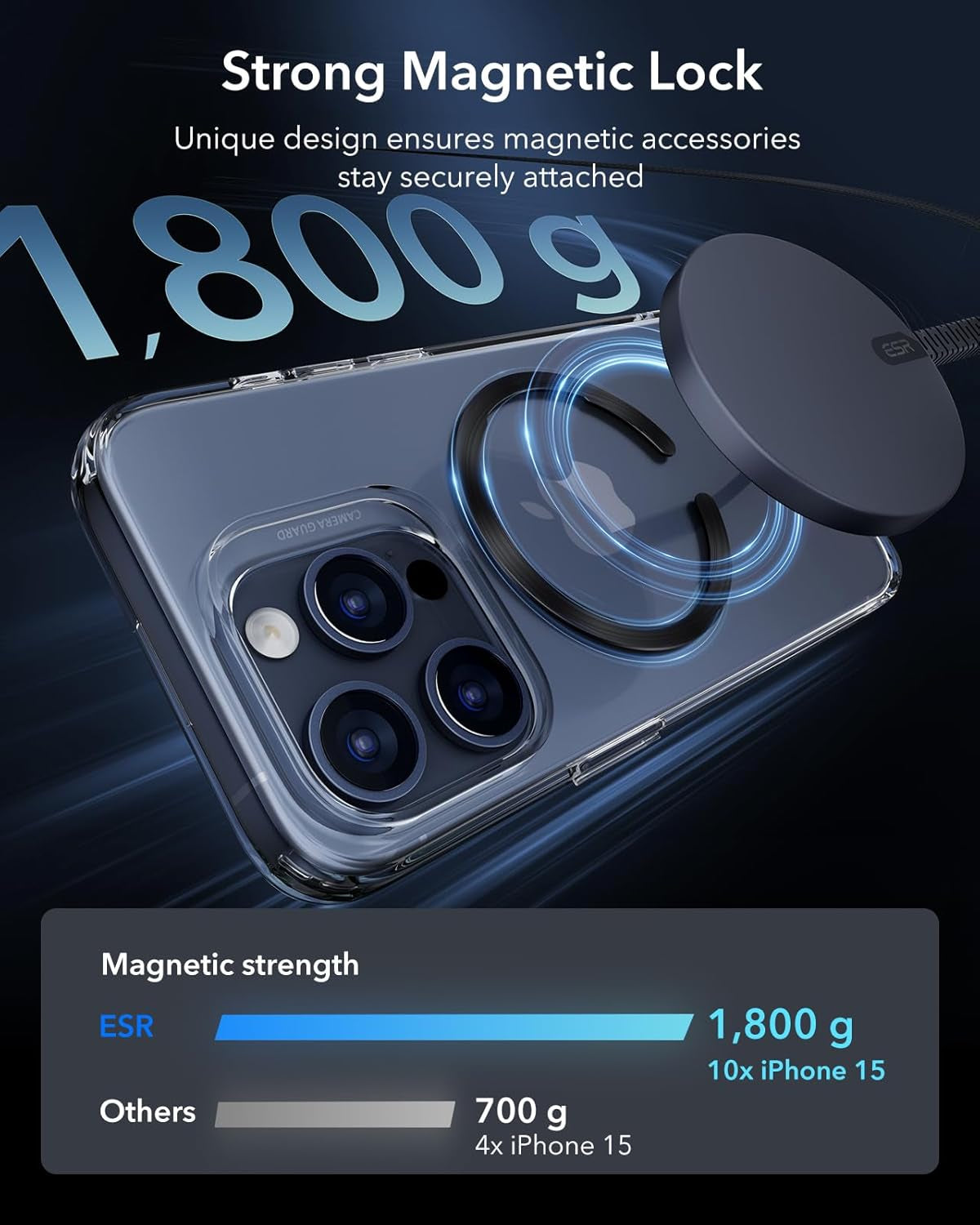 for Magsafe Ring, Ultra-Thin(0.4Mm) for Magsafe Sticker,6 Pack Universal Magnetic Wireless Charger Conversion Kit for Iphone 16/16E/15/14/13/12, Galaxy S24/S23, Magsafe Accessories, Black & Silver