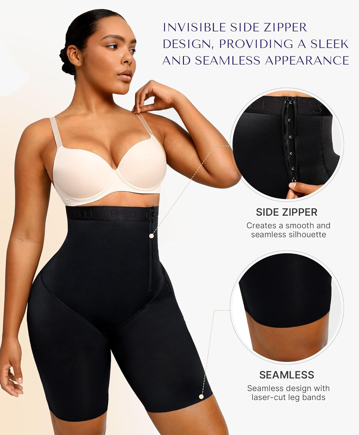 Shapewear for Women Tummy Control High Waisted Body Shaper Shorts Butt Lifting Shapewear Higher Power Panties