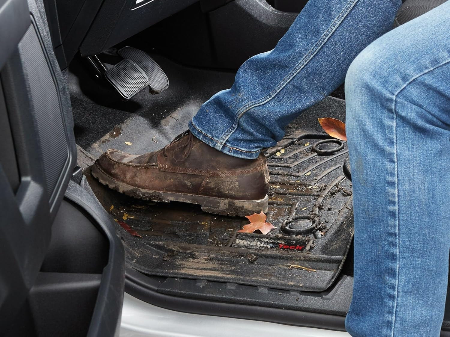 Custom Fit Floorliners for Honda CR-V, CR-V Hybrid - 1St & 2Nd Row (461780-1-2), Grey