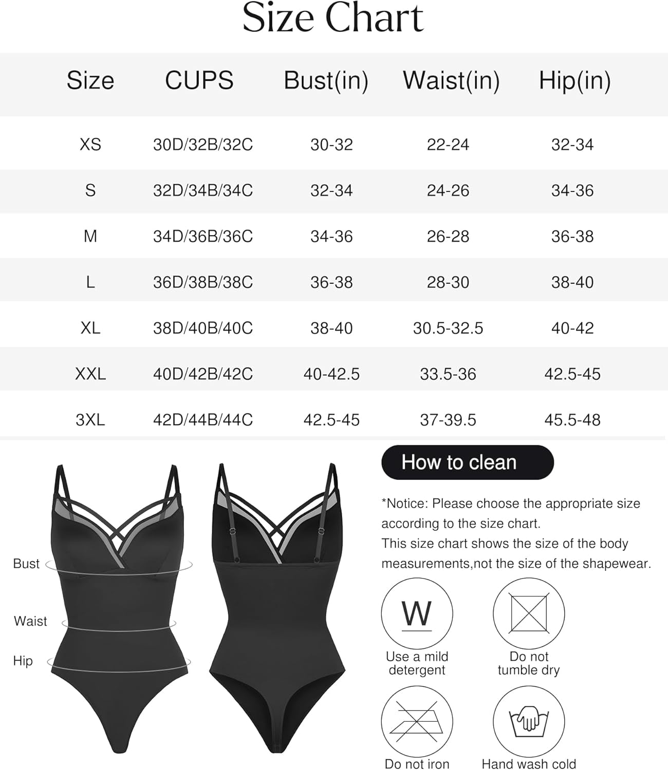 Shapewear Bodysuits for Women Tummy Control Body Suits Deep V Neck Backless Thong Body Shaper Tank Top