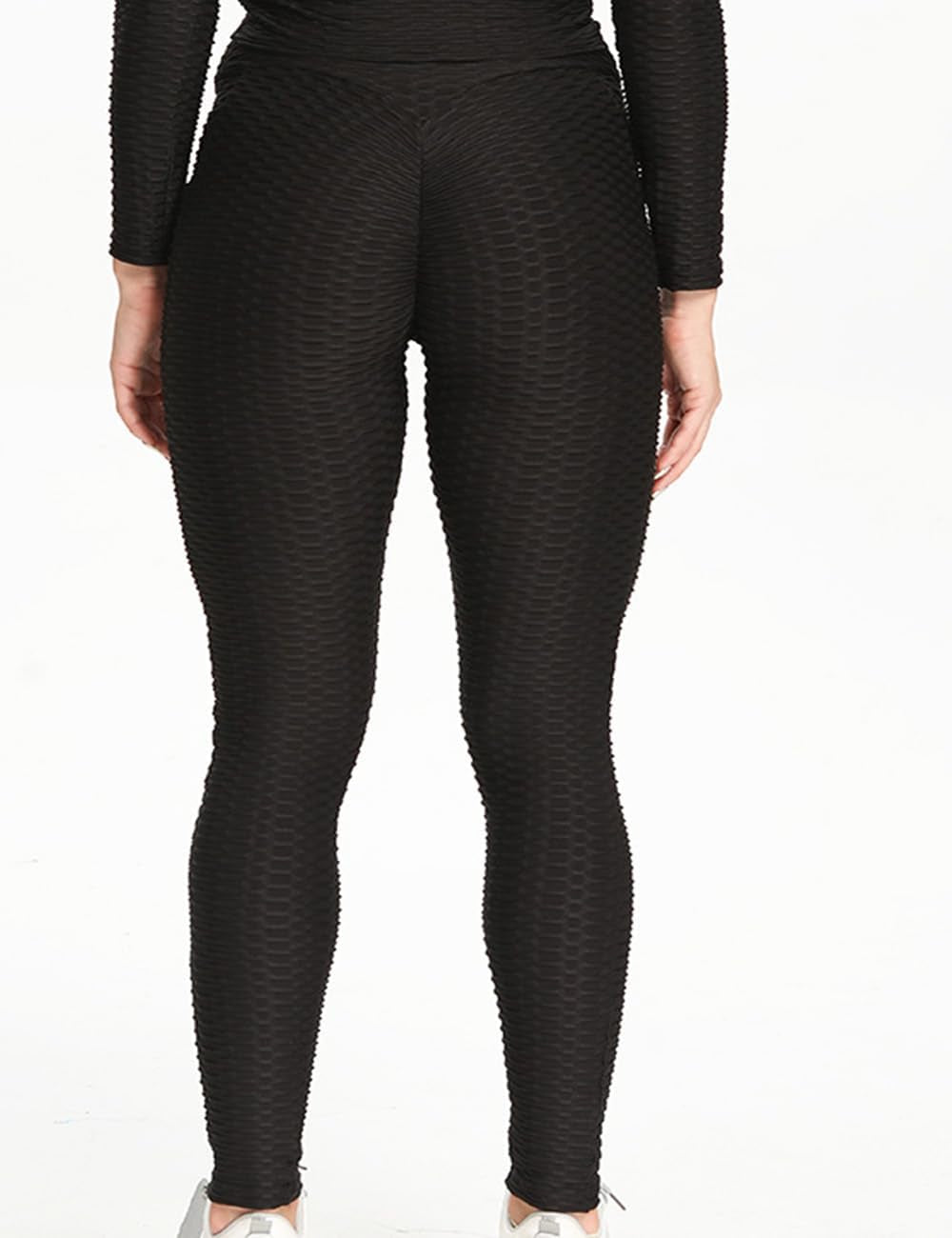 Booty Leggings for Women Textured Scrunch Butt Lift Yoga Pants Slimming Workout High Waisted anti Cellulite Tights