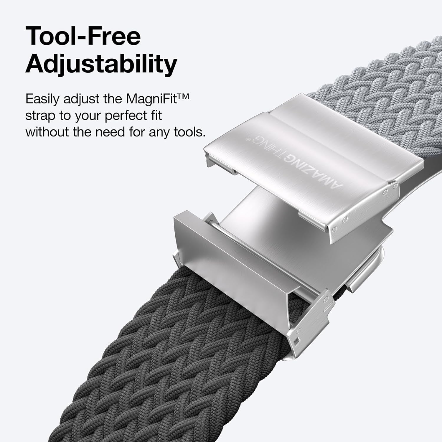 Magnetic Braided Wristbands Compatible with Apple Watch Band 42Mm 44Mm 45Mm 46Mm 49Mm, Elastic Watch Strap for Iwatch Ultra Series 10 9 8 7 6 5 4 3 2 Women and Men, 1 Extra Band for Color Combination