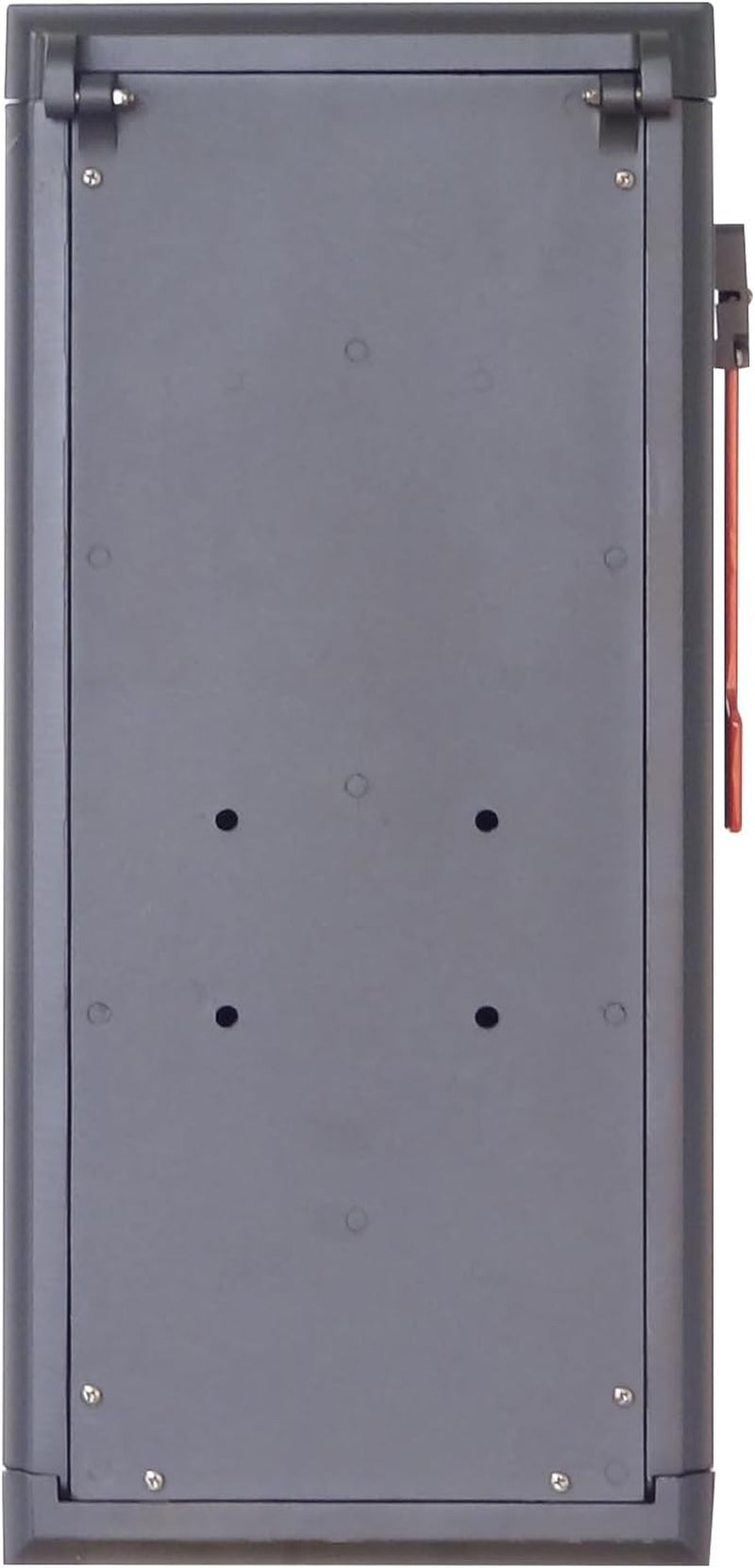 Special Lite Kingston Curbside Mailbox - Black Aluminum Mailbox for Post Mount - SCK-1017-BLK