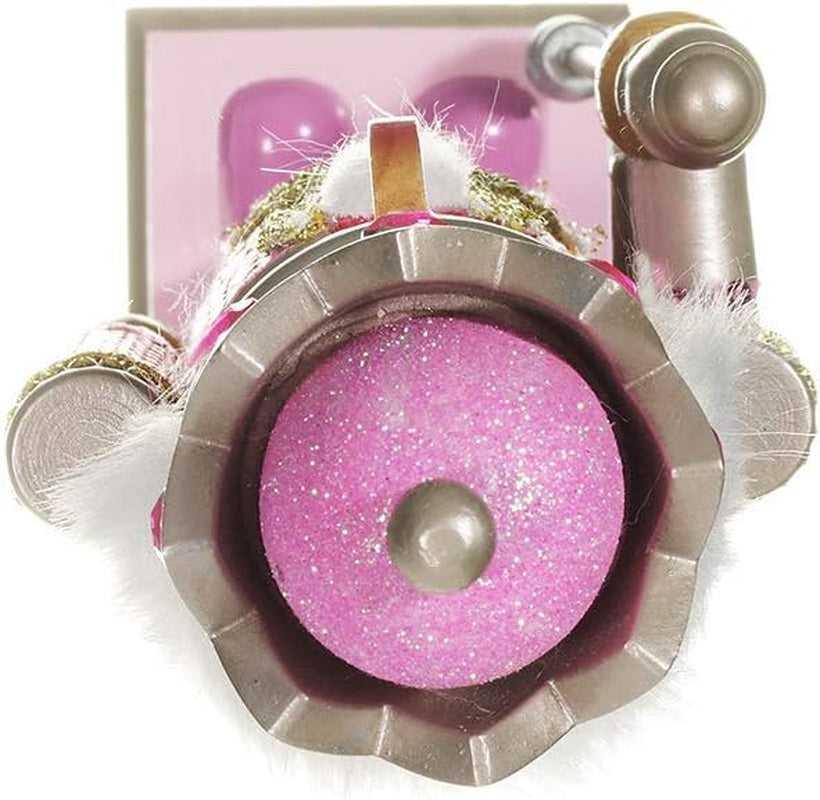 Kurt Adler 15-Inch Pink Nutcracker, Multi