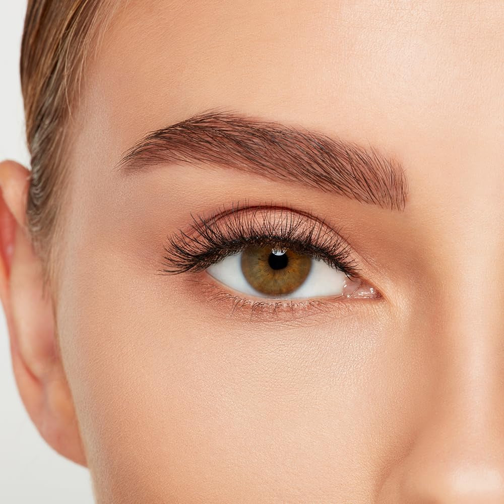 Naked Strip Lashes 421 – Natural-Looking, Long-Lasting False Eyelashes with Invisiband for Seamless Blend, 4 Pairs, 1-Pack