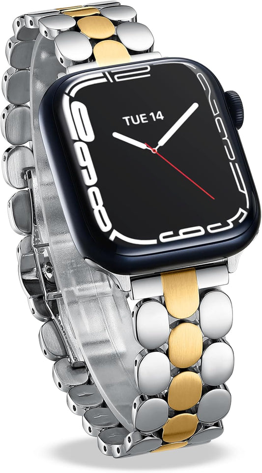 Designer Bands Compatible with Apple Watch 41Mm 40Mm 38Mm 42Mm 44Mm 45Mm for Women, Compatible with Apple Watch Series 9,8,7, 6,SE,5,4,3,2,1 for Iwatch Bands