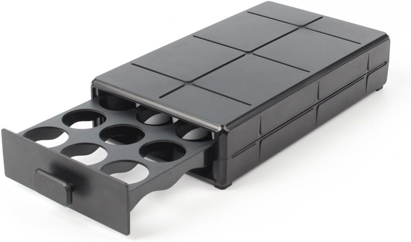 Coffee Pod Holder Drawer Compatible with Keurig K Cup Pods (Holds 18 Pods)